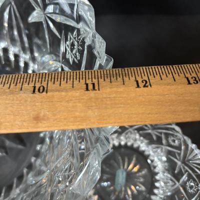 LOT 318: Crystal Collection: Sparkling Cut Crystal Water/Wine Carafes, Galena and JG Durand