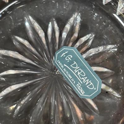 LOT 318: Crystal Collection: Sparkling Cut Crystal Water/Wine Carafes, Galena and JG Durand