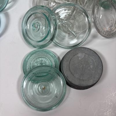LOT 319: Vintage Canning Jars & More