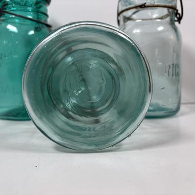 LOT 319: Vintage Canning Jars & More