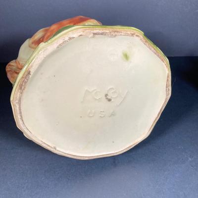 LOT 325: Vintage McCoy USA Pottery Squirrel Cookie Jar