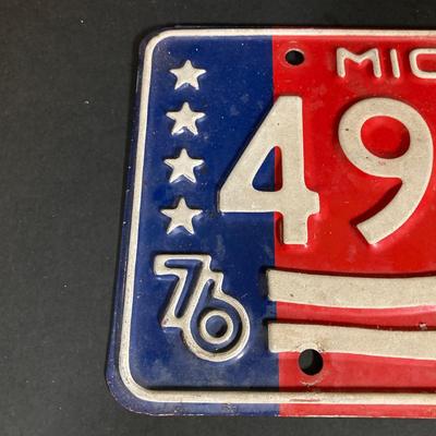LOT 329: License Plates - Pennsylvania, Nebraska and Michigan