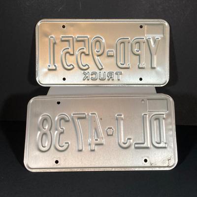 LOT 329: License Plates - Pennsylvania, Nebraska and Michigan