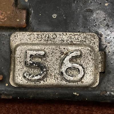 LOT 331: Collection of Vintage NJ License Plates - 1932, 1938, 1948 and 1956