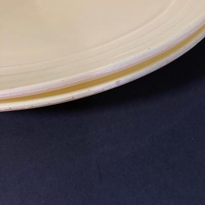 LOT 335: Pale Yellow / White Dinnerware Collection