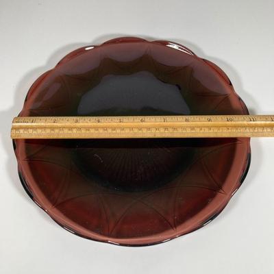 LOT 339: Large Collection of Amethyst Glass Dinnerware