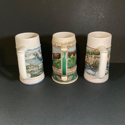 LOT 344: Coors Brewing Company and Miller High Life Vintage Collector Collection - Trays and Mugs / Steins