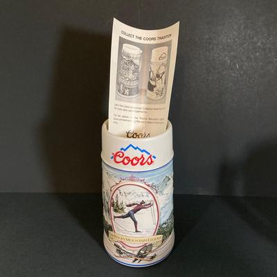 LOT 344: Coors Brewing Company and Miller High Life Vintage Collector Collection - Trays and Mugs / Steins