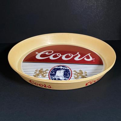 LOT 344: Coors Brewing Company and Miller High Life Vintage Collector Collection - Trays and Mugs / Steins