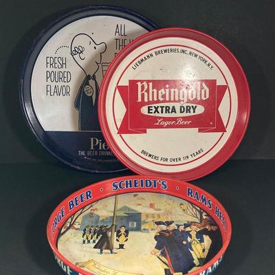 LOT 345: Vintage Beer / Brewing Company Collection - Piels, Rheingold, Valley Forge Beer / Scheidt's and More