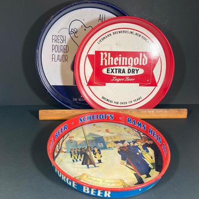LOT 345: Vintage Beer / Brewing Company Collection - Piels, Rheingold, Valley Forge Beer / Scheidt's and More
