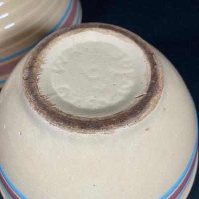 LOT 349: Vintage Pottery Bowl Collection - Watt USA Oven Ware and More