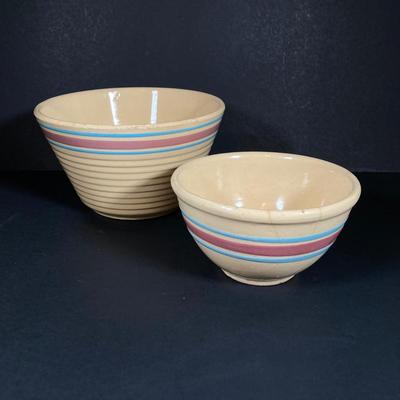 LOT 349: Vintage Pottery Bowl Collection - Watt USA Oven Ware and More