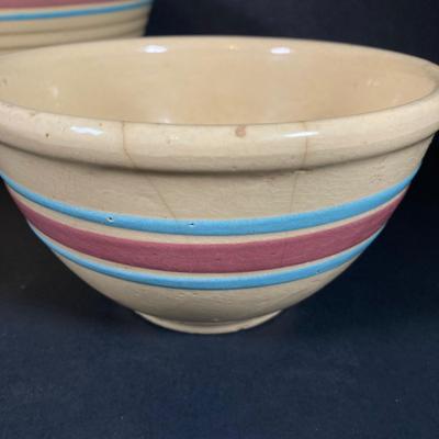 LOT 349: Vintage Pottery Bowl Collection - Watt USA Oven Ware and More
