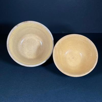 LOT 350: Collection of Four Vintage Pottery Bowls