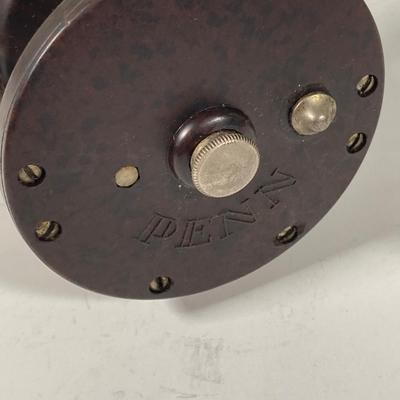LOT 361: Three Fishing Reels - Penn No 85 and Senator 4/0 and Ocean City Brand