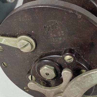 LOT 361: Three Fishing Reels - Penn No 85 and Senator 4/0 and Ocean City Brand