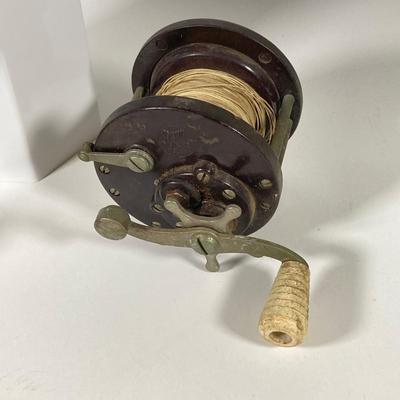 LOT 363: Three Penn Fishing Reels - No 10, No 85 and Squidder No 140