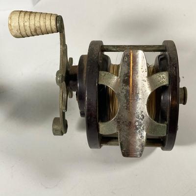 LOT 363: Three Penn Fishing Reels - No 10, No 85 and Squidder No 140