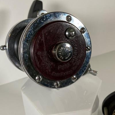 LOT 363: Three Penn Fishing Reels - No 10, No 85 and Squidder No 140