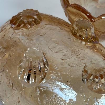 LOT 381: Carnival Marigold Iridescent Glass Collection
