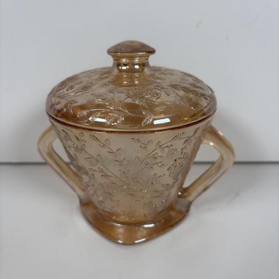 LOT 381: Carnival Marigold Iridescent Glass Collection