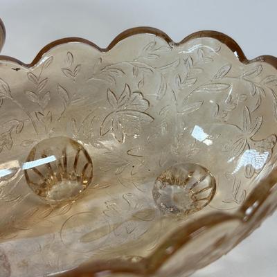 LOT 381: Carnival Marigold Iridescent Glass Collection