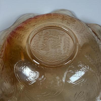 LOT 381: Carnival Marigold Iridescent Glass Collection