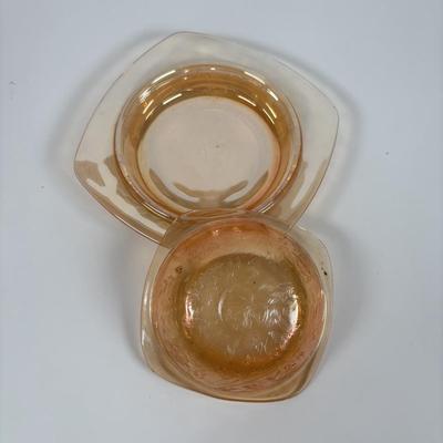 LOT 381: Carnival Marigold Iridescent Glass Collection