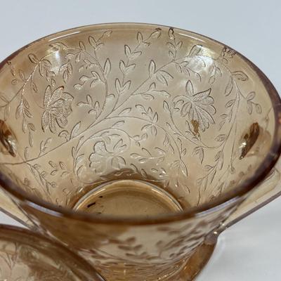 LOT 381: Carnival Marigold Iridescent Glass Collection