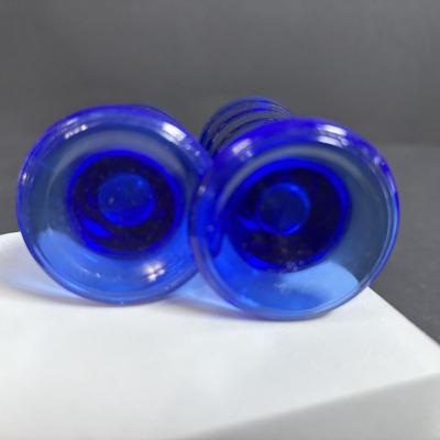 LOT 384: Blue & White Collection: Williamsburg Restoration Ware, Delft Colbalt Salt/Pepper, Porcelain Salt Cellar w/Wooden Lid,...