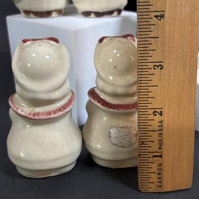 LOT 387: Vintage Salt & Pepper Shakers Featuring RCA Victor "Nipper" the Dog