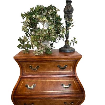 Furniture - Pair of Chairs, Chest, & Lamp