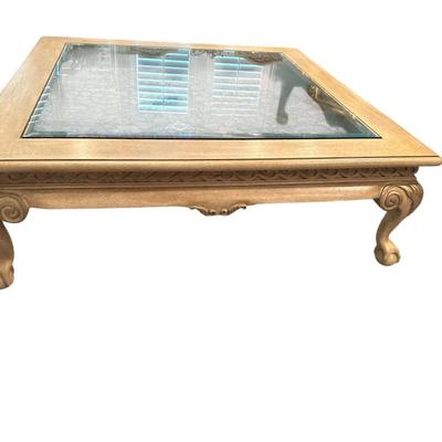 Furniture - Glass top XL Coffee Table
