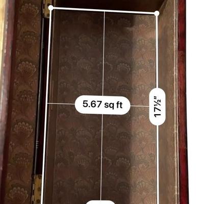 Furniture -Maitland Smith Chest - Top opening Gilt Leather - Vintage Plus Decor