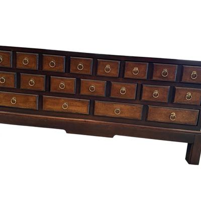 Furniture -Pair of Window Chests w/ decor