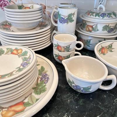 Kitchen Lot - 4- Epoch - 6 dinner plates plus everything pictured