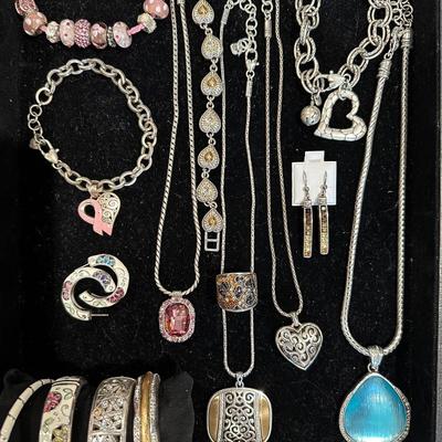 Costume Jewelry Lot P - Brighton Jewelery- Necklaces, bracelets, earrings