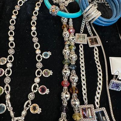 Costume Jewelry Lot R -Brighton Jewelery - Necklaces, Bracelets, Earrings