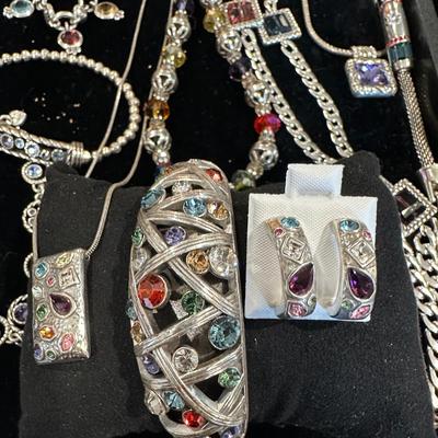 Costume Jewelry Lot R -Brighton Jewelery - Necklaces, Bracelets, Earrings