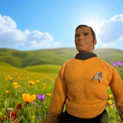 1974 Mego Star Trek Captain Kirk action figure