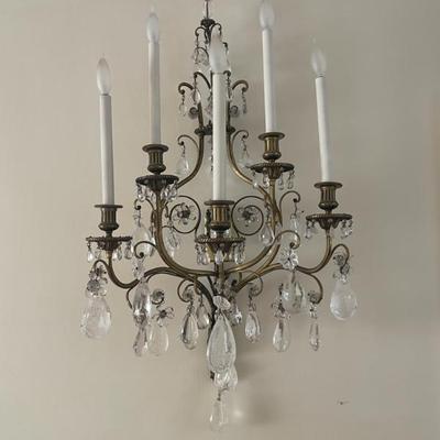 Rock Crystal Sconces