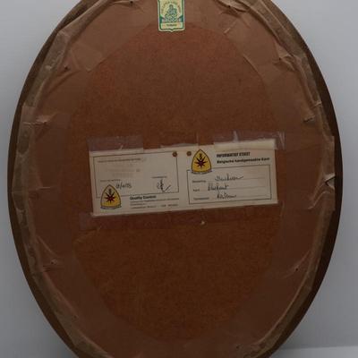 Framed Belgian Handmade Duchesse Lace – Dated 1983