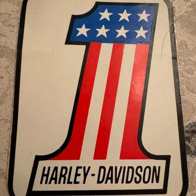 Vintage Harley Davidson Sticker