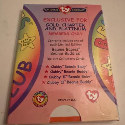 1st generation limited edition Beanie Cards / sealed -1999-
