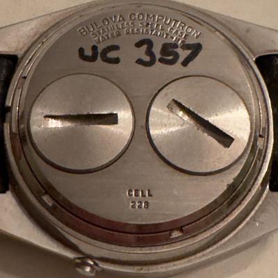 BULOVA 1976 Computron N6 watch