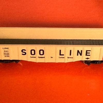 MARKLIN Z scale 8642 Soo line Gondola train car