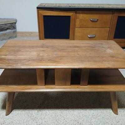 Vintage Mid-Century Modern wooden Coffee table