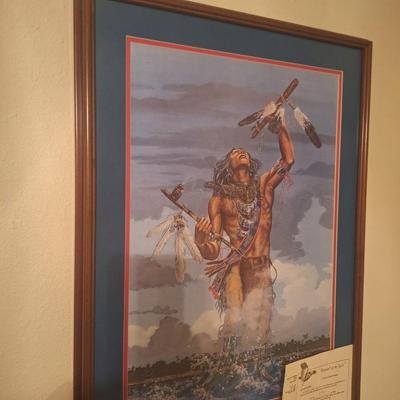 Sale Photo Thumbnail #42: Framed and signed. #753 of 1000