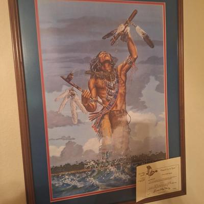Sale Photo Thumbnail #43: Framed and signed. #753 of 1000